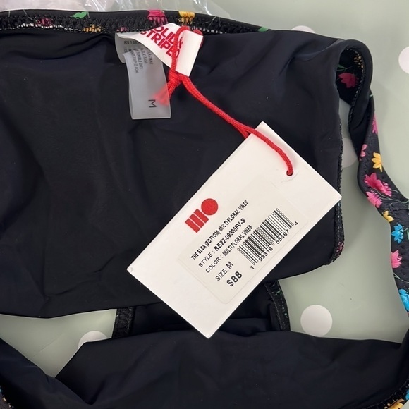 Madewell Solid & Striped Elsa Bikini Bottom Floral ND593 - Picture 7 of 10